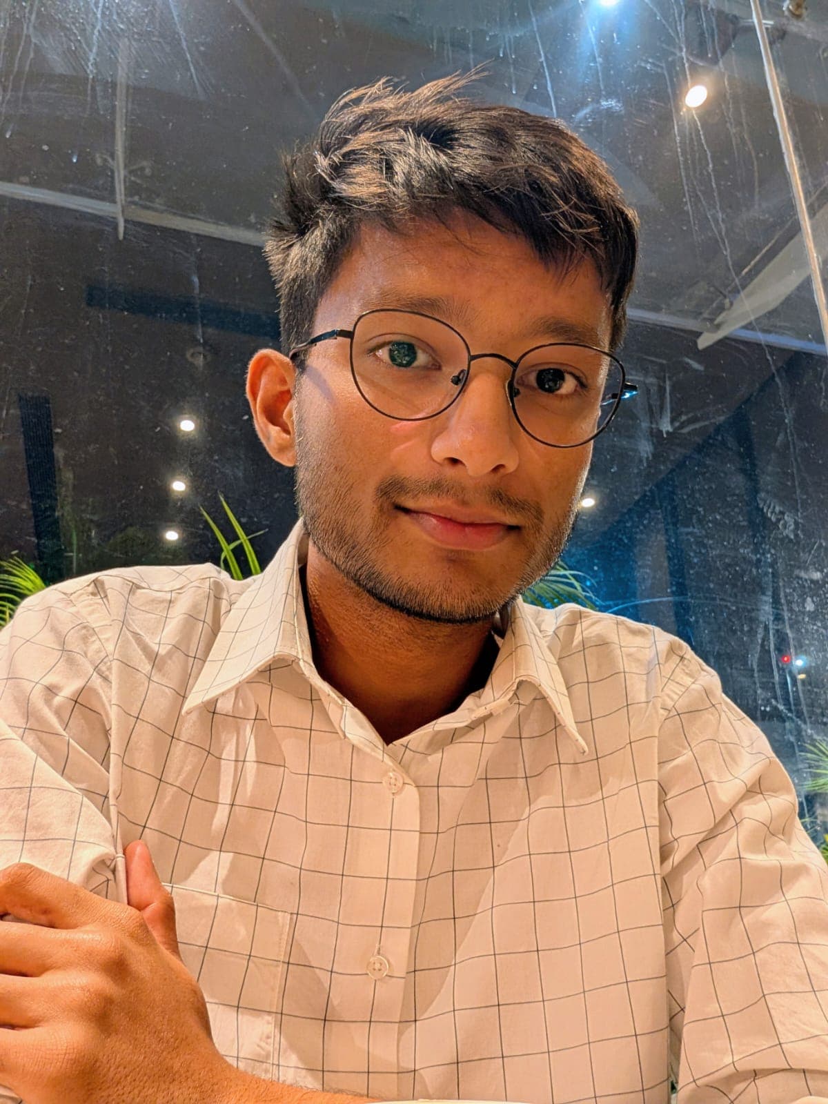 Ajay Pawar - Professional portfolio photograph showing a technology innovator and developer